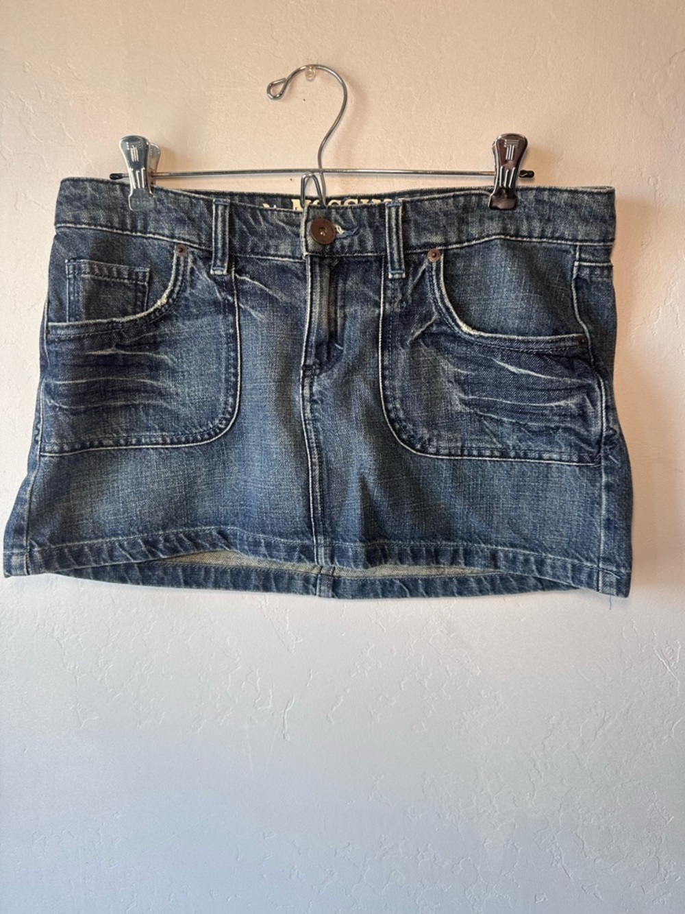 Mossimo Supply Co. Light Blue Denim Waistband Cotton Size 9
